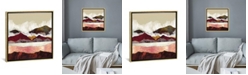 iCanvas Melon Mountains by Spacefrog Designs Gallery-Wrapped Canvas Print - 18" x 18" x 0.75"